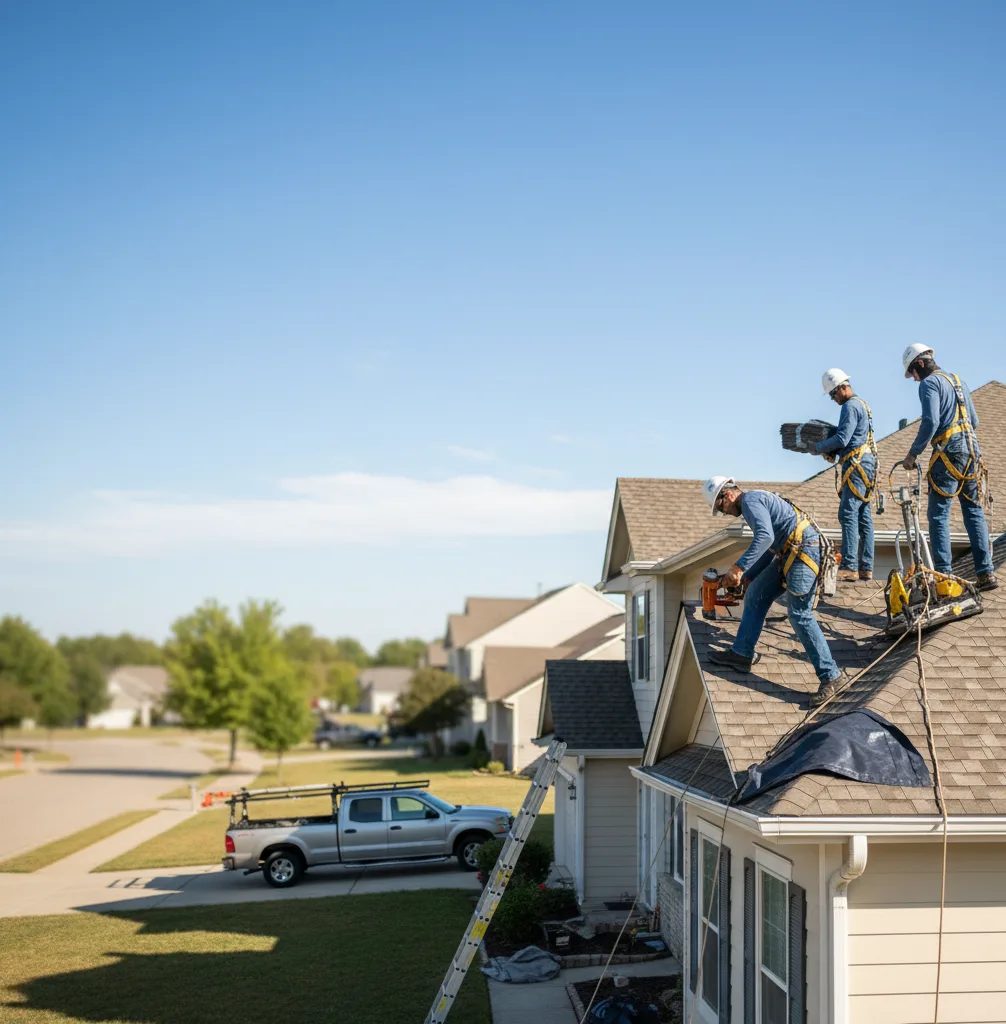 Roof Repair in St. Clair